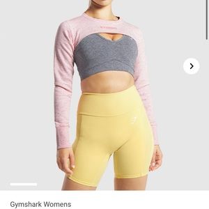 Gymshark sol lift super crop top
